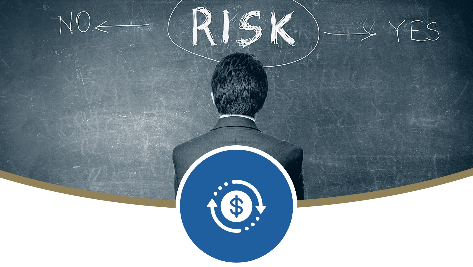 financial advisor managing investment risk